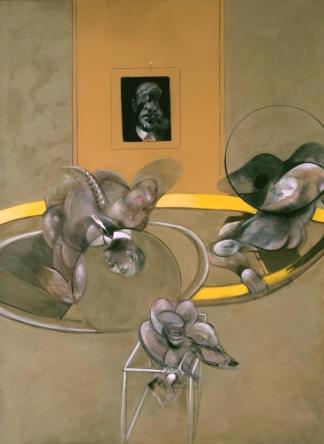 Francis Bacon Three Figures and Portrait 1975 