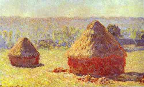 Claude_Monet._Haystack._End_of_the_Summer._Morning._1891._Oil_on_canvas._Louvre,_Paris,_France